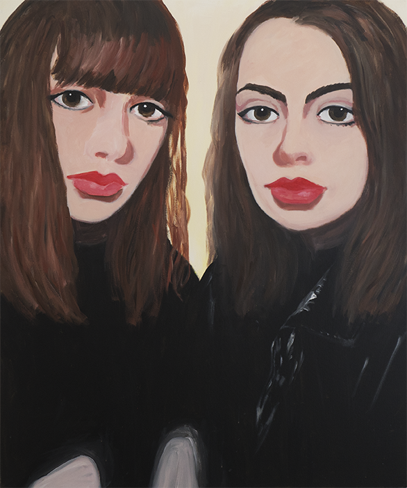 Marie Capaldi - Refulgens acrylic on canvas, 120x100cm, 2018